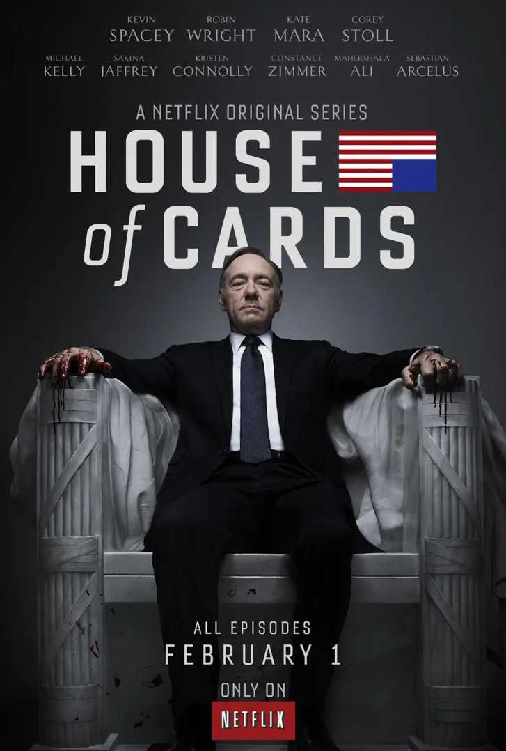 纸牌屋（英文：House of Cards）（1-4季）