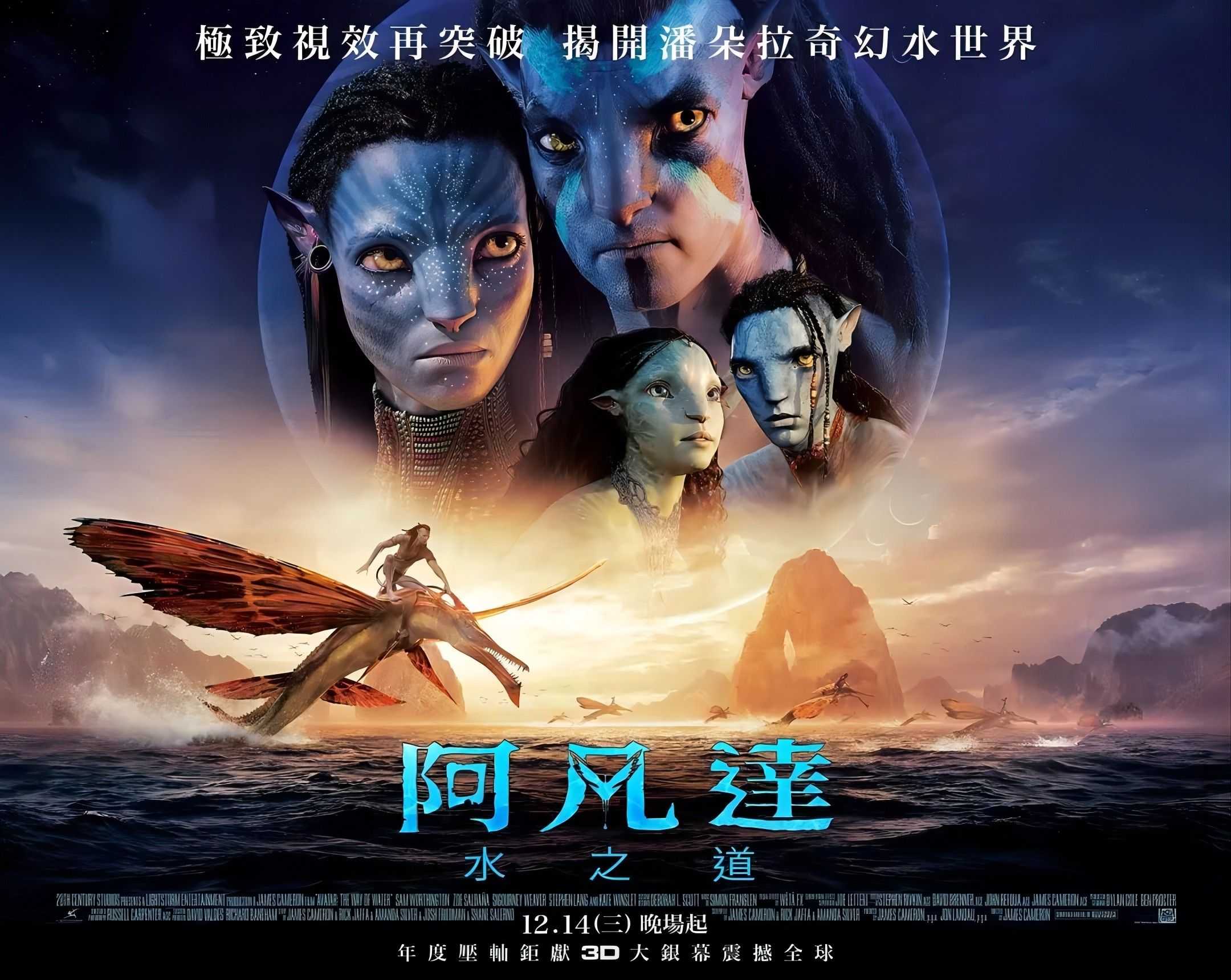 阿凡达 贰 Avatar: The Way of Water (2022)  赠送云盘扩容码1T（新会员3天内可领）内附操作步骤