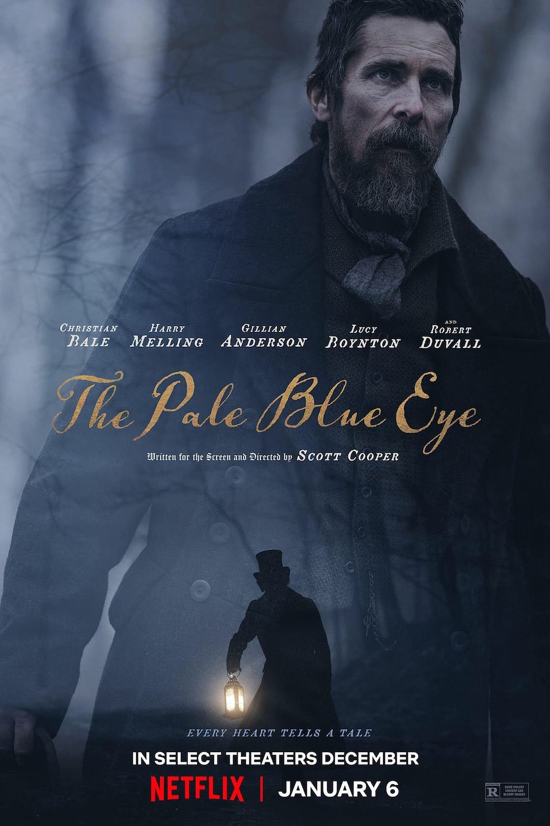 淡蓝之眸：军校发生系列谋杀案！谁是凶手？欧美悬疑犯罪电影！The Pale Blue Eye 2022