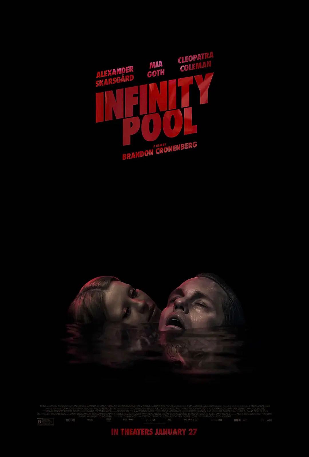 无边泳池：欧美最新恐怖电影【无边泳池】Infinity Pool 2023