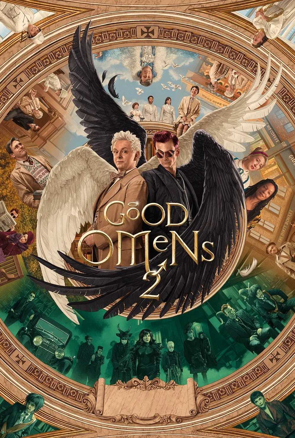 【好兆头 第二季 2023】  [Good Omens]  [喜剧]  [改编自同名小说]  [1080P]  [中英/官中]天使与恶魔再续“父母爱情” 六集全 附第一季