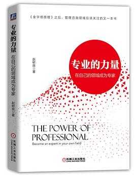 《专业的力量：在自己的领域成为专家》 作者： 赵树良【PDF】