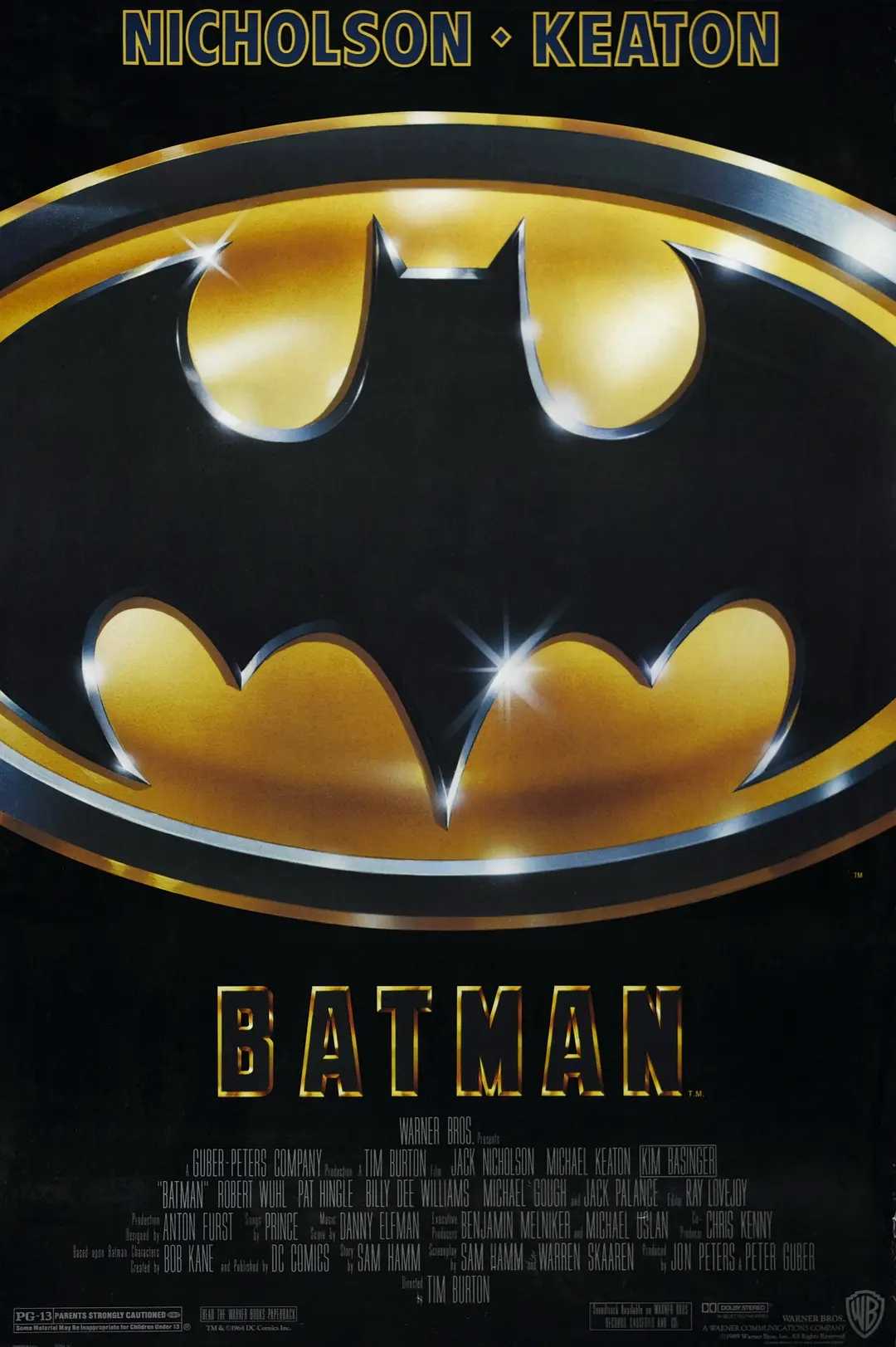 【HBOGO版本 英语中字 1080P】蝙蝠侠 Batman (1989)