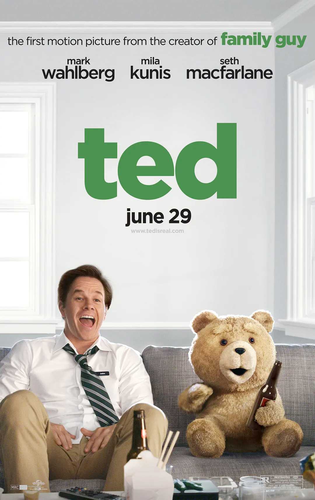 泰迪熊 Ted 1-2部 (2012、2015)BD1080P.中英双字