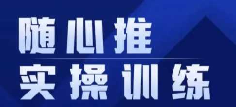 随心推实操训练，优化随心推投放