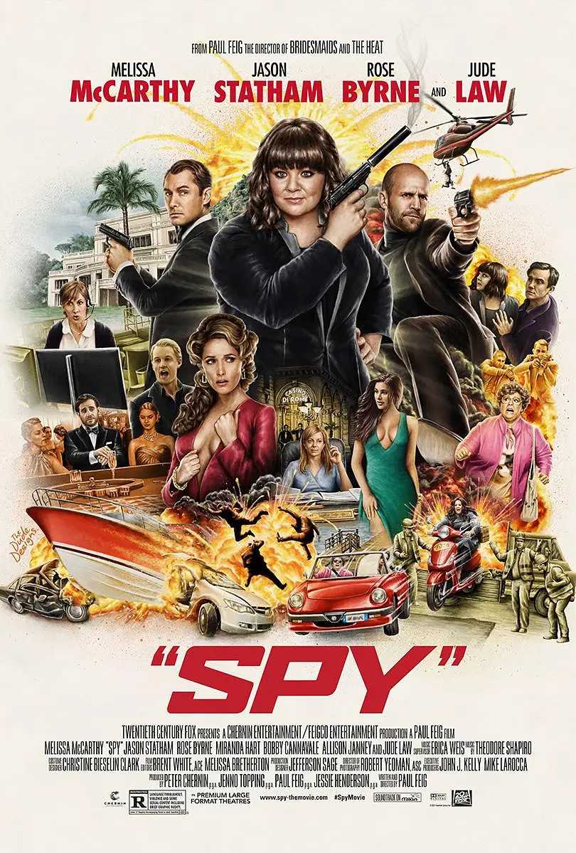 女间谍 Spy (2015)   [WEB-4K] [中英硬字幕]  [7.5分]