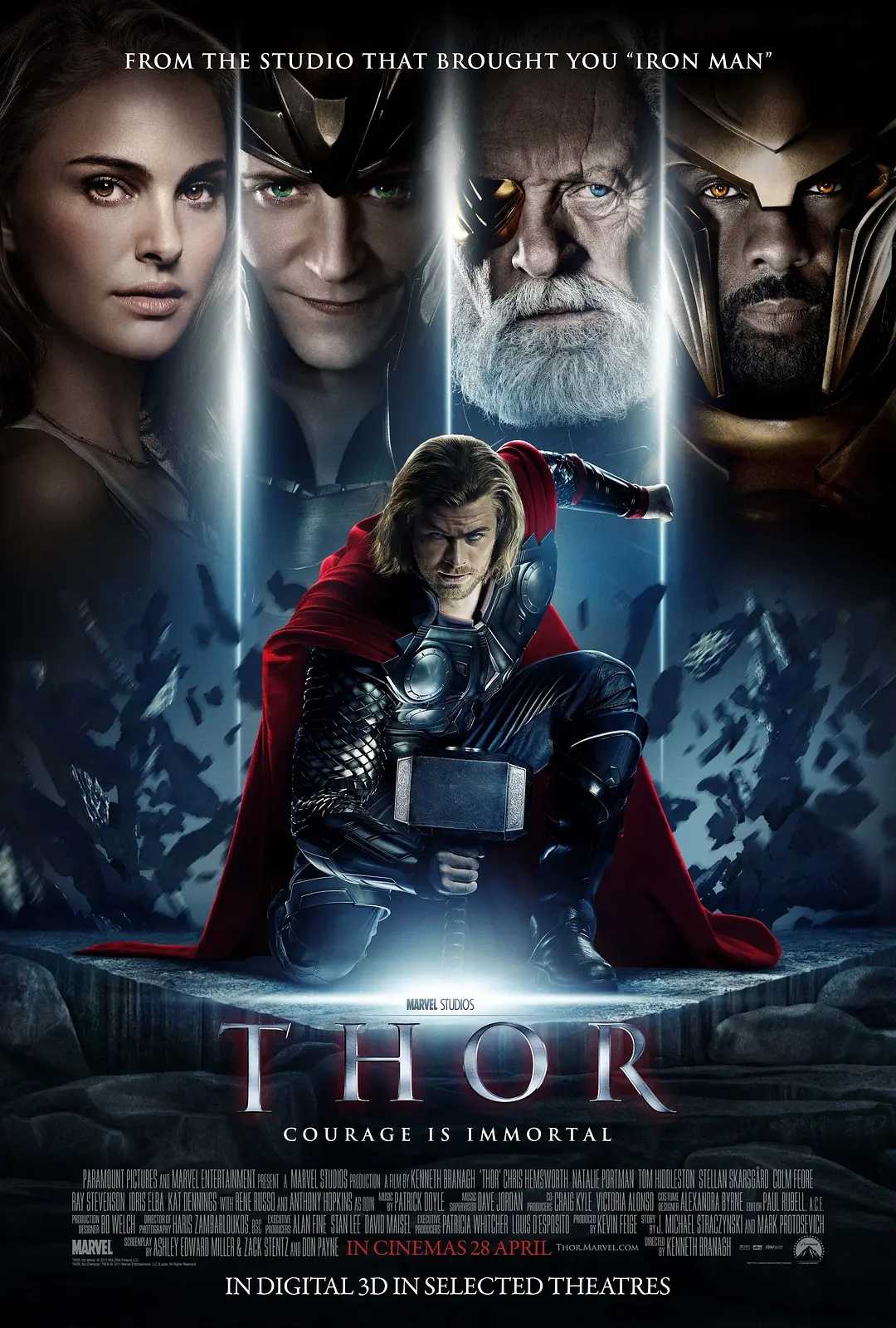 《Thor Ⅰ~ Ⅳ》（雷神 1 ~ 4）4K REMUX 蓝光原盘 外挂字幕