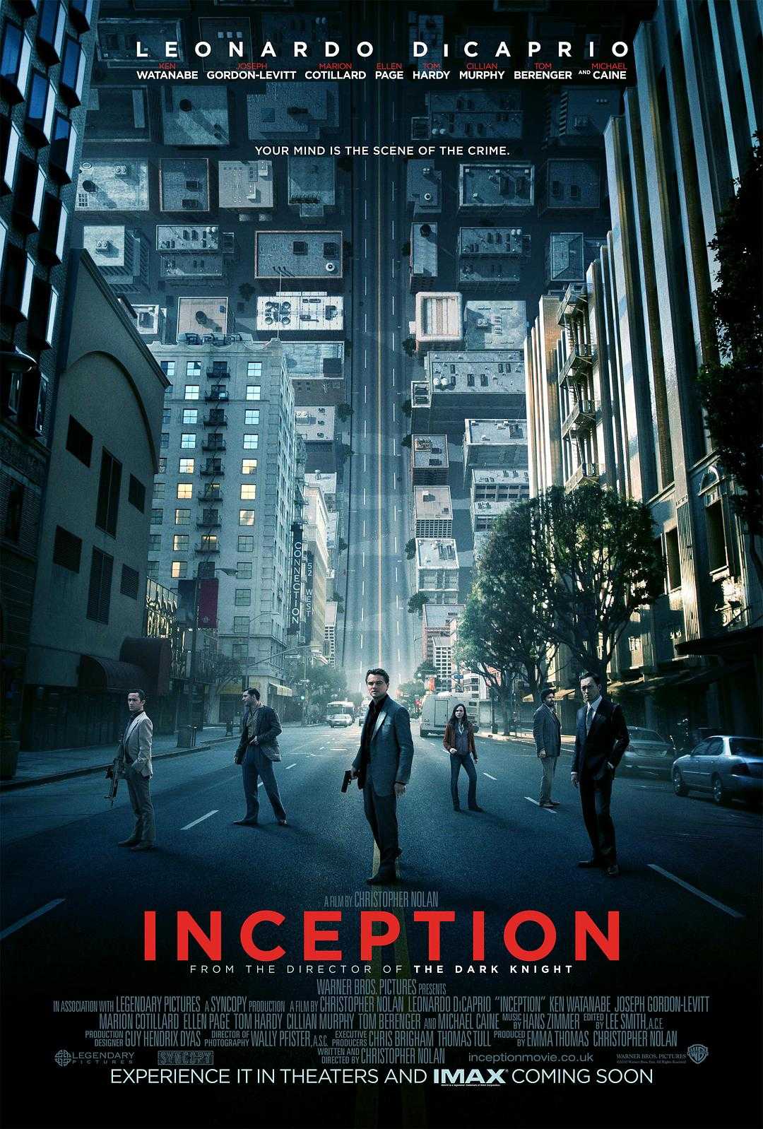 《Inception》（盗梦空间）4K REMUX 蓝光原盘 外挂字幕