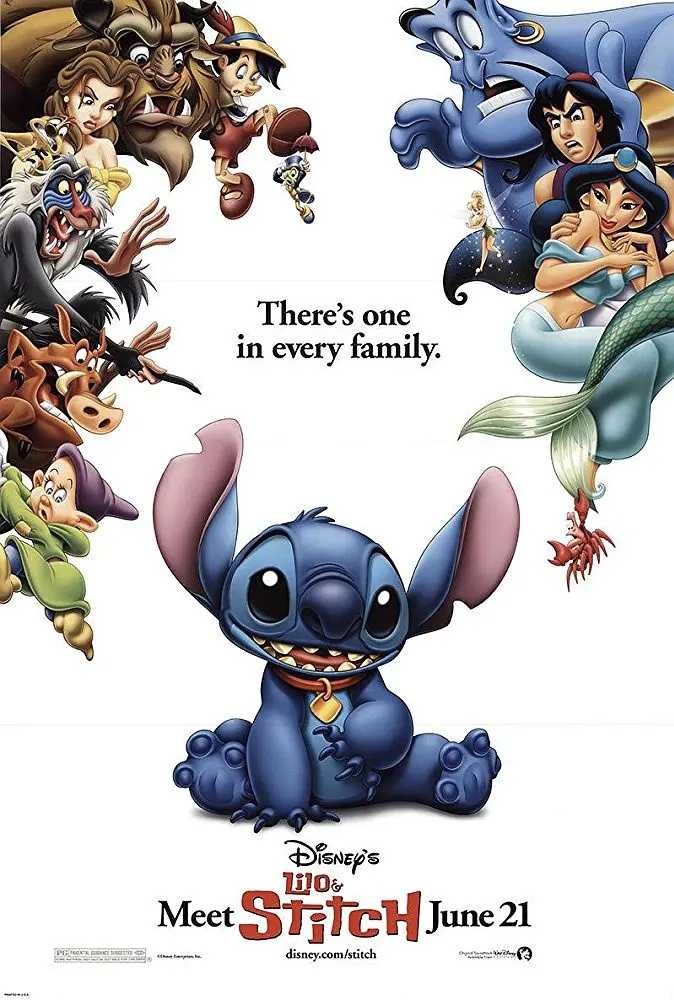 《Lilo & Stitch》（星际宝贝）Ⅰ 1080P REMUX 蓝光原盘 外挂字幕