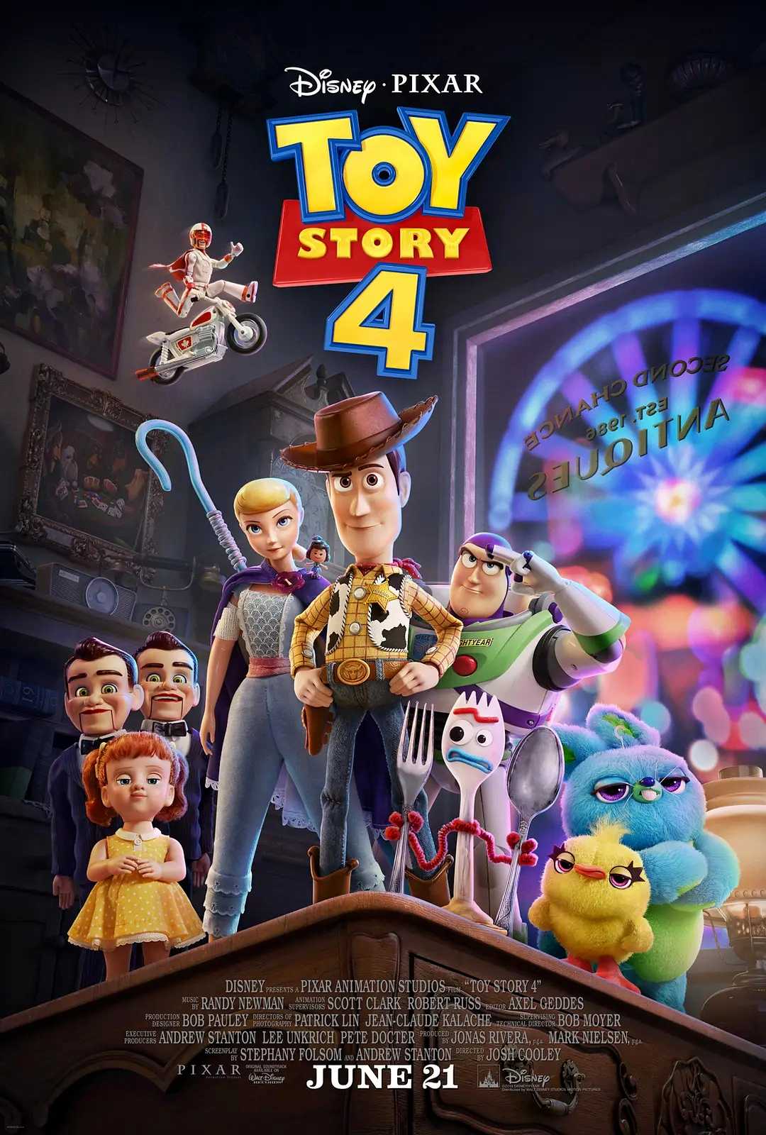 《Toy Story 1 ~ 4 》（玩具总动员 1 ～ 4 ）Ⅰ～Ⅳ 4K REMUX 蓝光原盘 外挂字幕