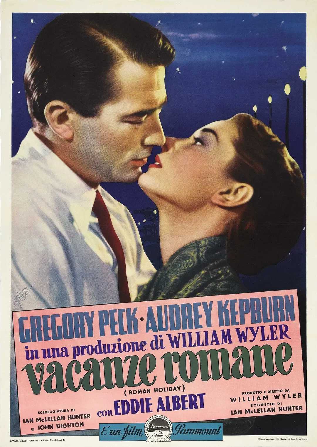 《Roman Holiday》（罗马假日）4K REMUX 蓝光原盘 外挂字幕