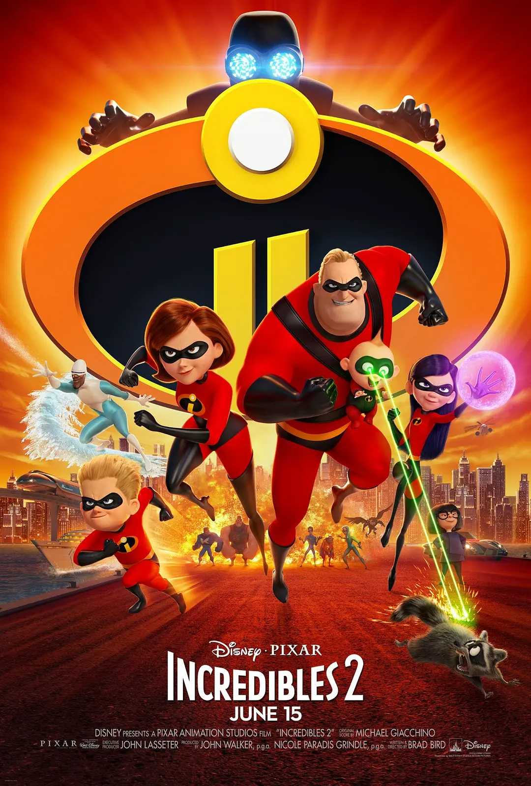 《The Incredibles Ⅰ ~ Ⅱ 》（超人总动员 1～ 2） 4K REMUX 蓝光原盘 外挂字幕