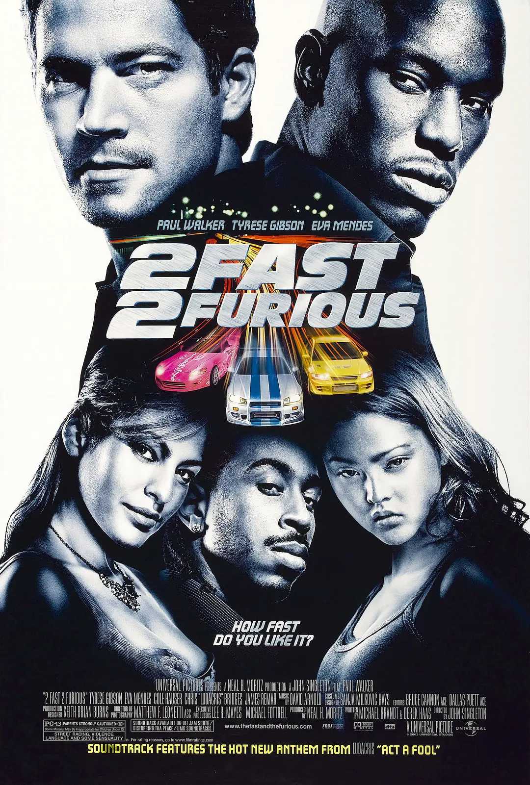 《The Fast and the Furious Ⅰ ~ Ⅹ 》（速度与激情 1 ~ 10 ）4K REMUX 蓝光原盘 外挂字幕