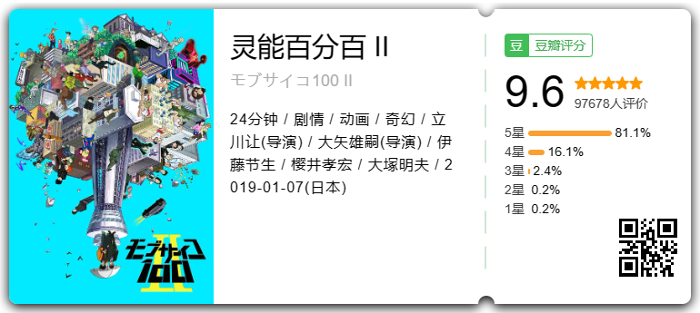 灵能百分百 内封中字 合集 第一、二、三、合集 全