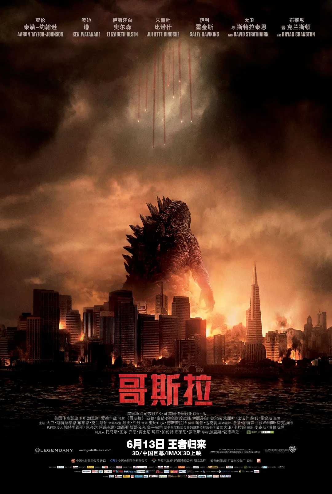 🦖 [哥斯拉 ]🦖.1-3部.【蓝光4K HDR】.中英配音.内封特效字幕怕【对酒当歌分享]