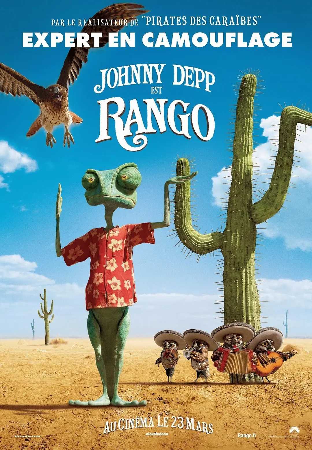 《Rango》（兰戈）1080P REMUX 蓝光原盘 外挂字幕