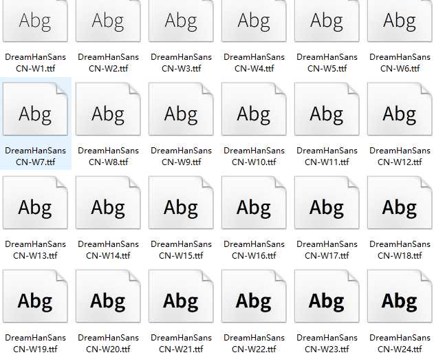 【资源】19G可商业字体分享,部分附版权证明