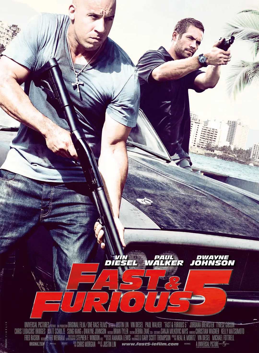 《Fast Five》（速度与激情5）Ⅴ 4K REMUX 蓝光原盘 外挂字幕