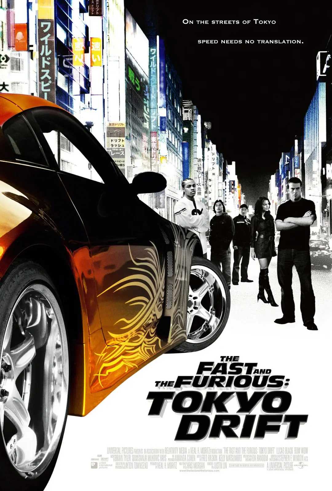 《The Fast and the Furious：Tokyo Drift》（速度与激情3：东京漂移）Ⅲ 4K REMUX 蓝光原盘 外挂字幕