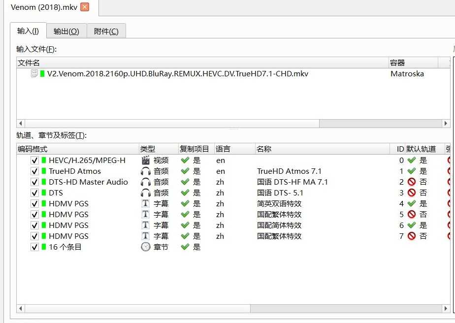 【禁转】《毒液：致命守护者》 4K REMUX【杜比视界】【次国配国英双语】【国配简繁特效+简繁双语特效】【53.6GB】