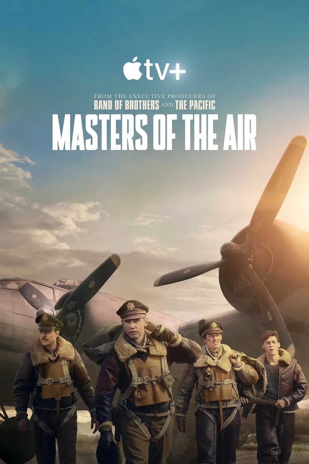 空战群英 Masters of the Air 2024：AppleTV上线！史上最大规模空中舰队！🔥🔥欧美最新史诗二战火爆大剧！