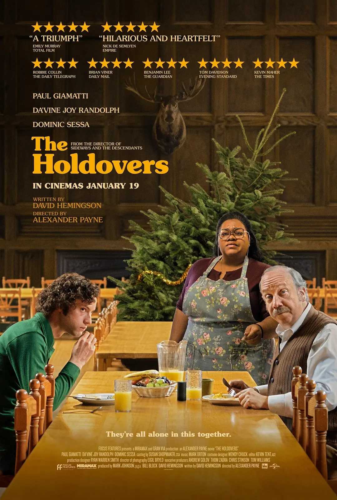 留校联盟 The Holdovers (2023)【纯净版】【4K.HDR10+1080P】【高码率】【英语】【内封字幕】【14.2GB+7.4GB】