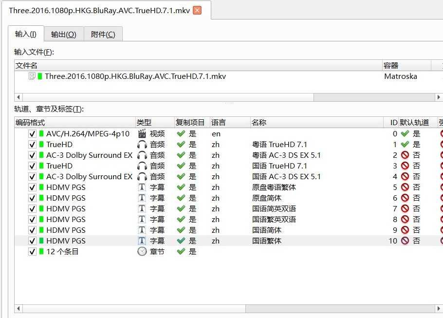 杜琪峰之《三人行》1080p原盘REMUX【次世代国粤双语】【国粤字幕】【23.9GB】