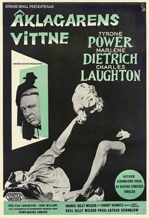 控方证人 Witness for the Prosecution (1957)【1080P/无损2K】 