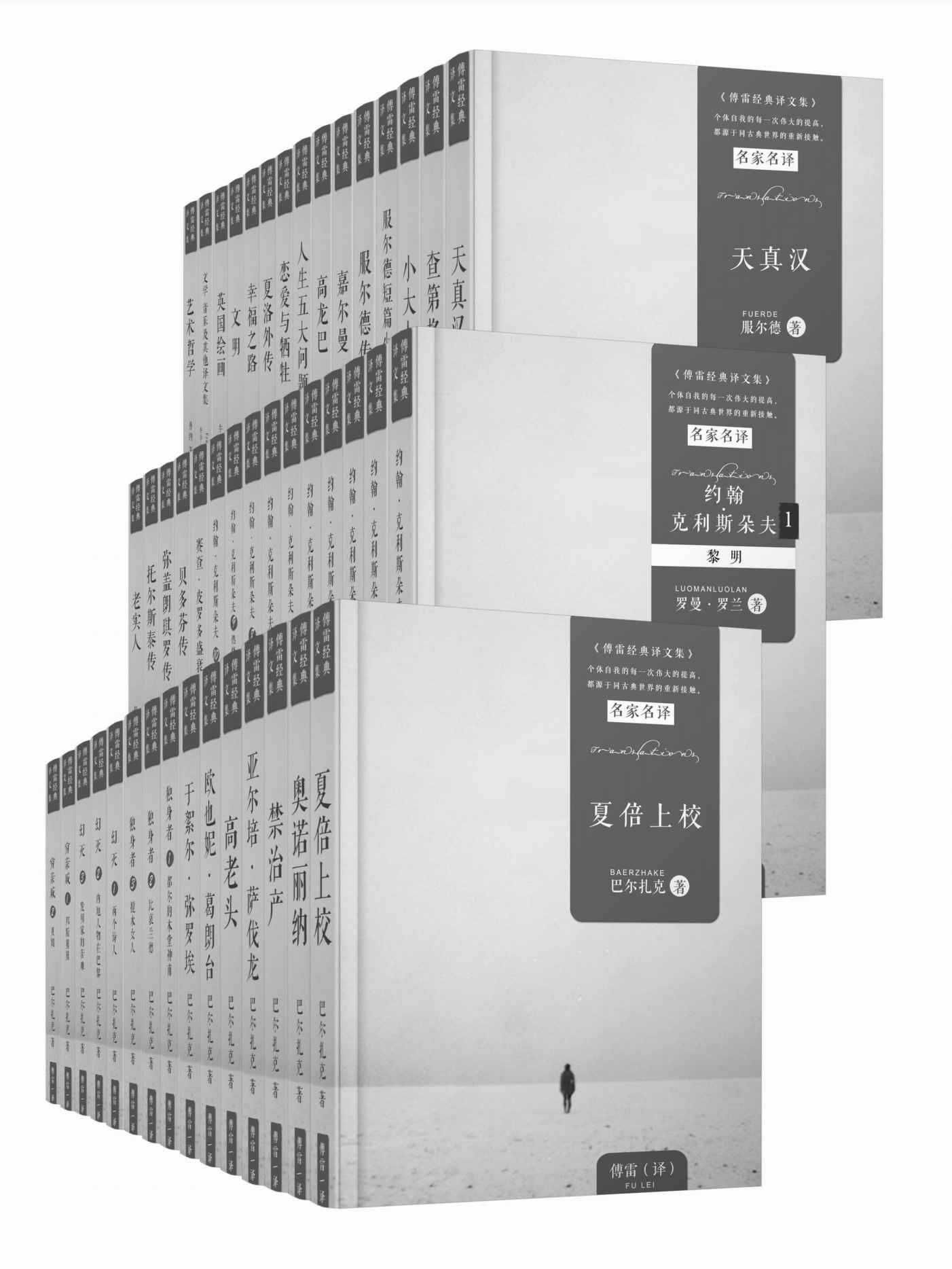 【epub/mobi/azw3/PDF格式电子书】《傅雷经典译文全集（共45册）》