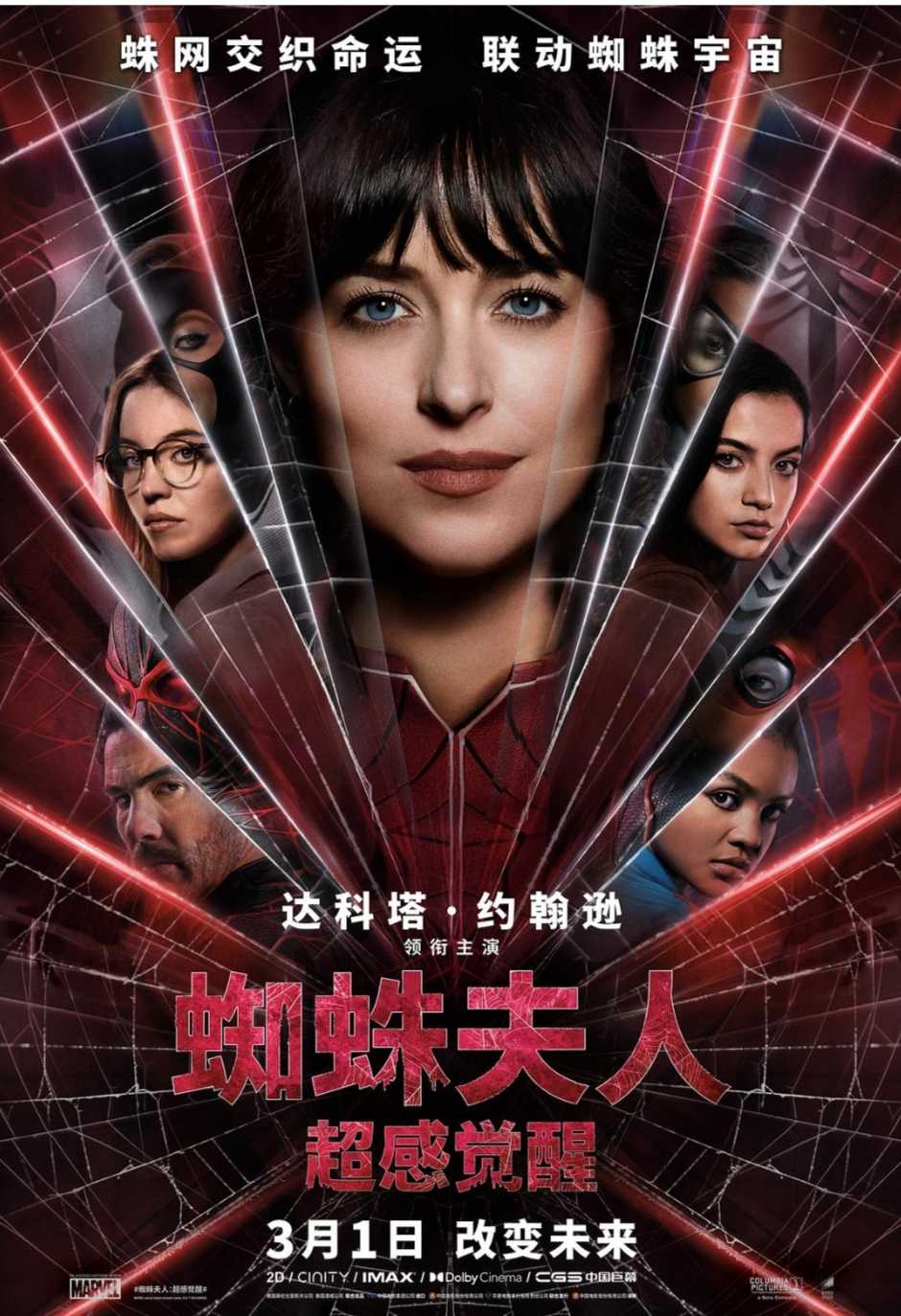 蜘蛛夫人：超感觉醒 Madame Web     [4K高码中字]    [动作 科幻](2024)