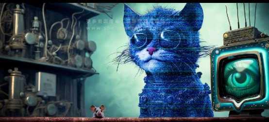 PhotoShop2024蓝猫版 - 支持Ai神经 滤镜AI绘图 无限试用超强 PS