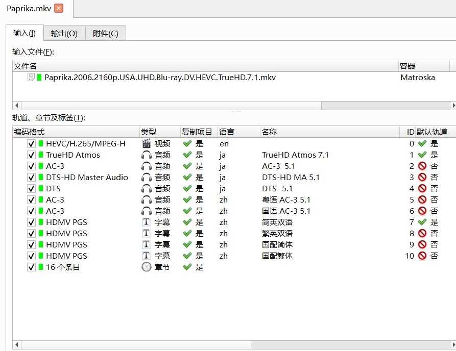 《红辣椒》 4K REMUX【杜比视界】【国粤日三语】【简繁双语国配简繁】【56GB】