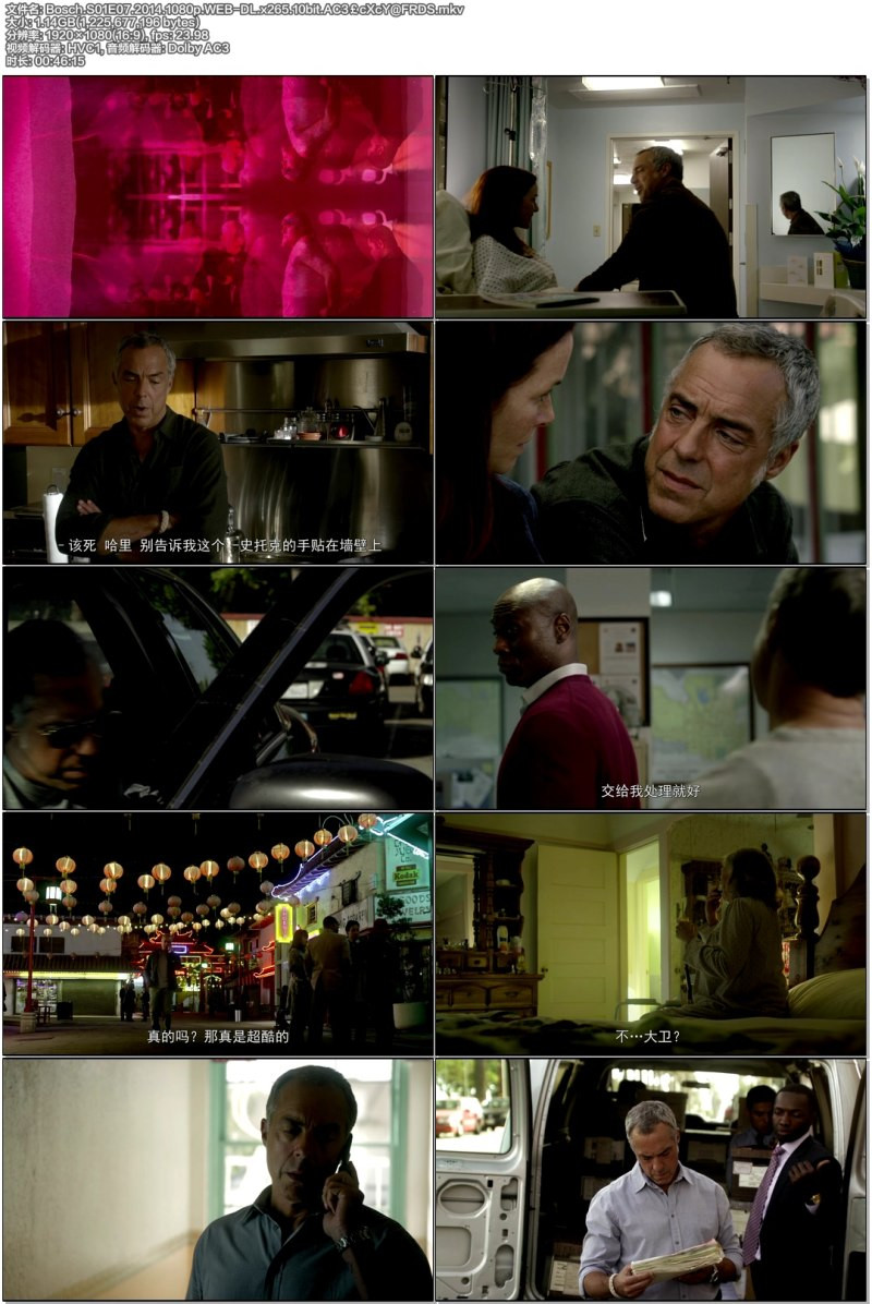 《博斯 Bosch》S01-S07.全七季.1080p.WEB-DL.内封简中字幕 75G ￡cXcY@FRDS