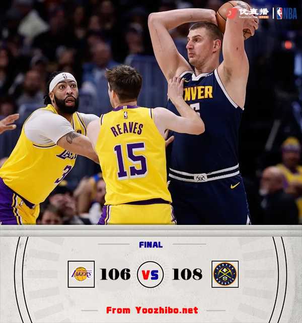 NBA季后赛西部首轮｜湖人vs掘金G5｜04月30日｜腾讯体育 高清国语｜每日第一时间更新｜23-24赛季NBA季后赛｜附赠 热门影视剧合集（精选）