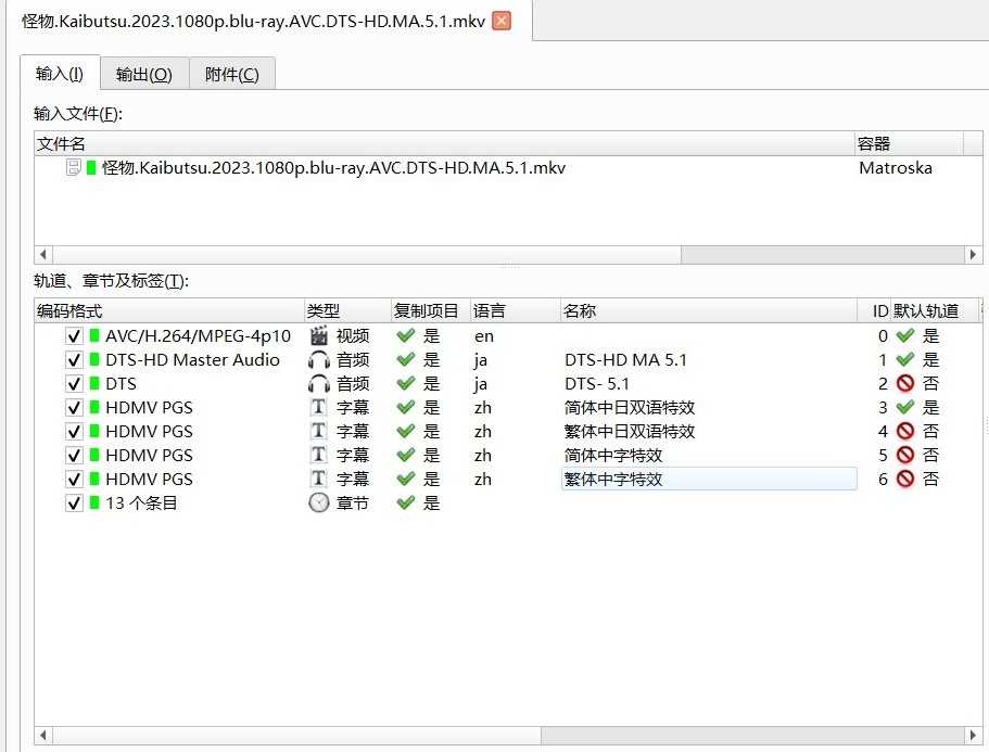 《怪物》35.9Mb/s 1080p原盘REMUX【简繁双语特效四字幕】【36.6GB】