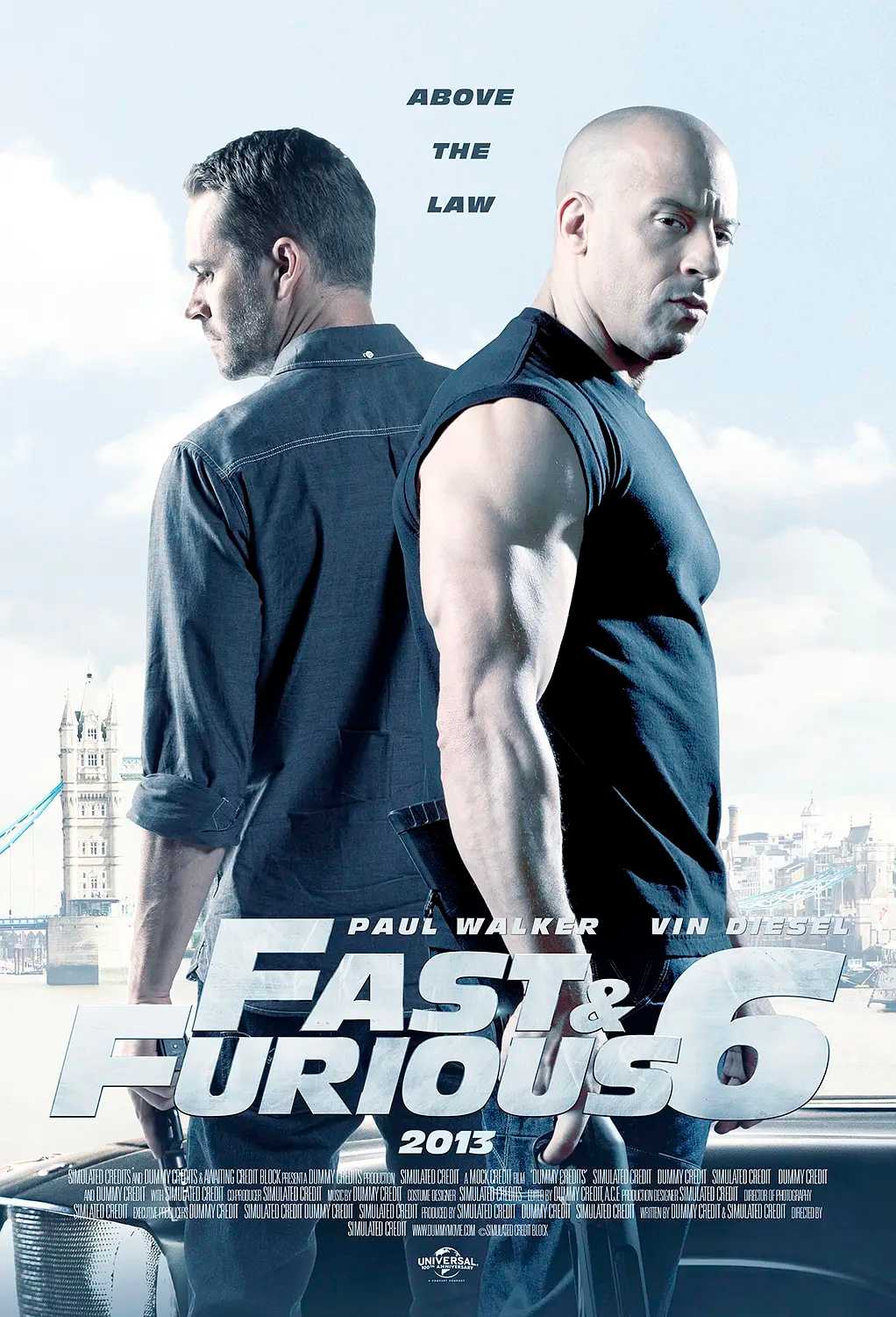 《Fast & Furious 6》（速度与激情6）Ⅵ 4K REMUX 蓝光原盘 外挂字幕