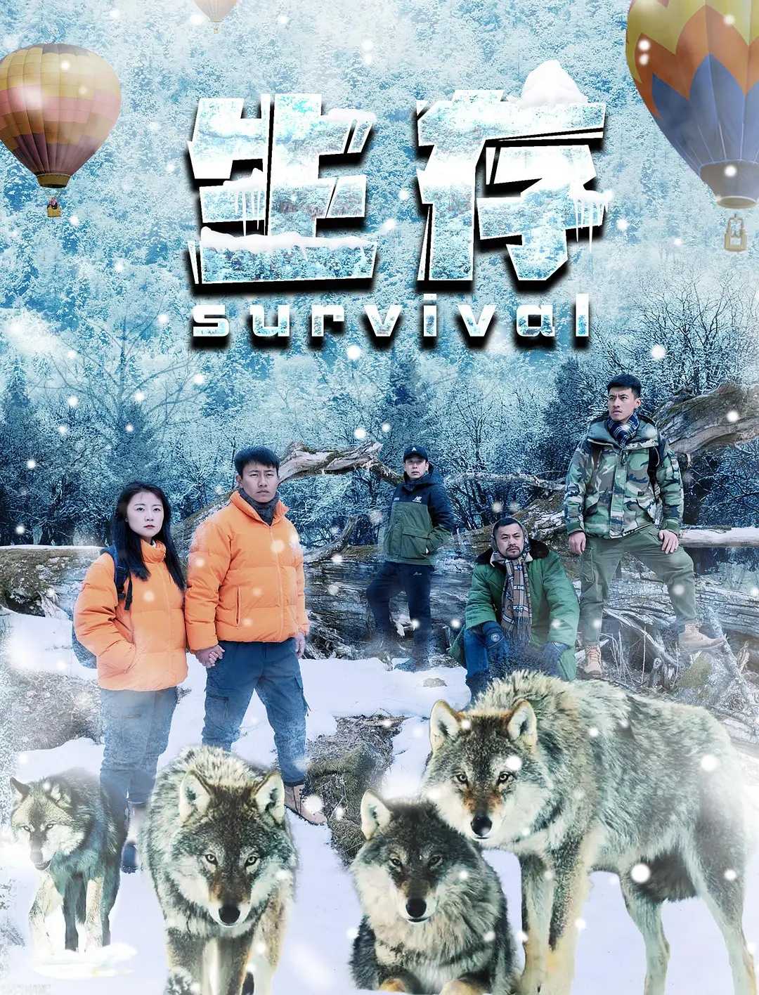 生存Survival 2024：🔥🔥暴雪群狼追袭！极端困境绝地求生！华语最灾难动作火爆电影！