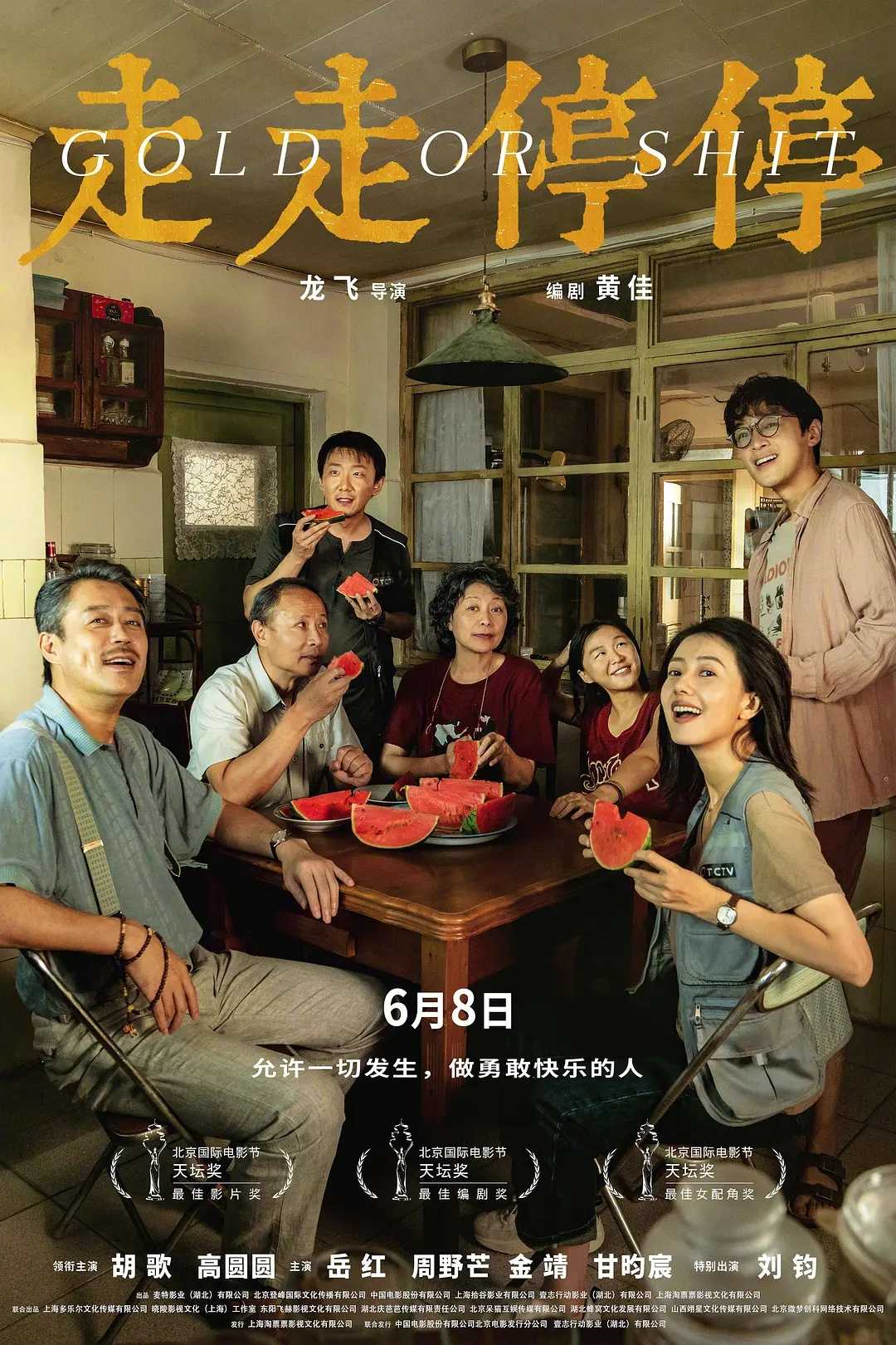 走走停停2024：胡歌高圆圆主演！🔥豆瓣8.4分好片！北京国际电影节作品！🔥笑中带泪高评分治愈系电影！