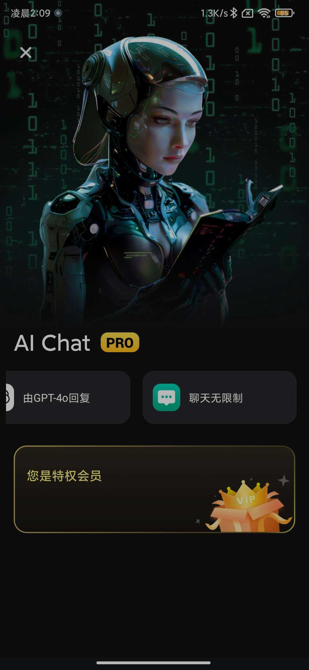 【分享】Al Chat会员解锁版