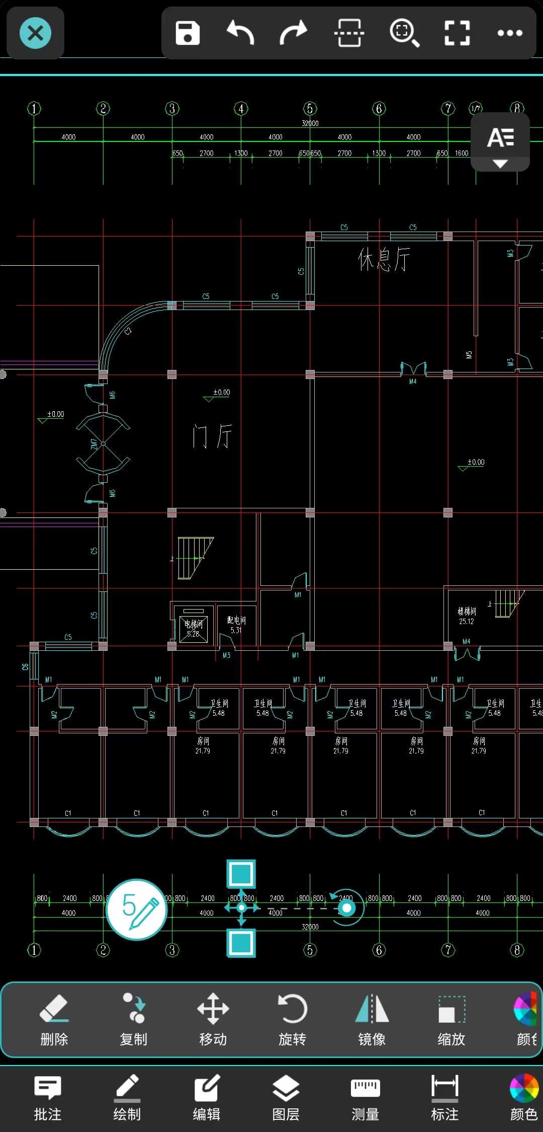 【CAD看图王】，免登录即可编辑、查看CAD图纸，【应用版本】v5.5.2免登录版 【软件大小】103mb