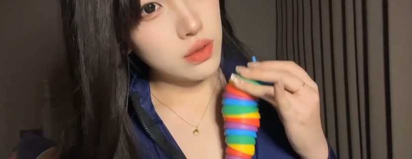 #ASMR #璐璐 #助眠 遇见彩虹吃